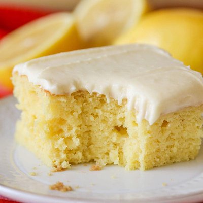 Lemon Sheet Cake 