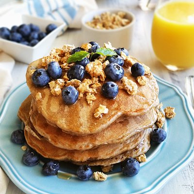 Blueberry Banana Pancake Sourdough Granola 