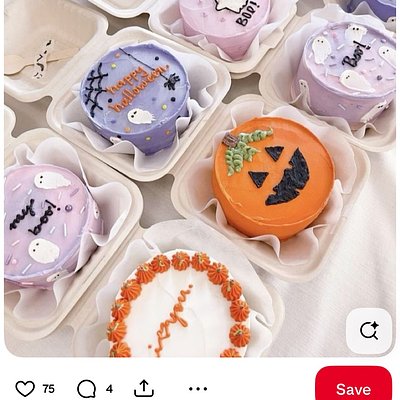 Mini Spooky Cake