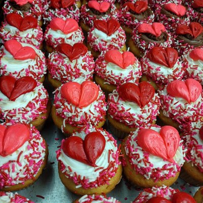 Heart Cupcakes