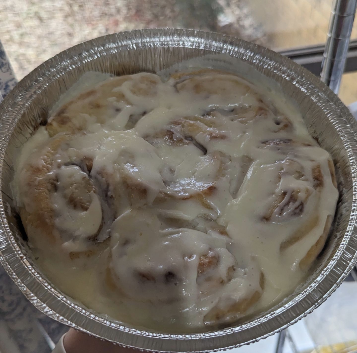 Salted Maple Sourdough Cinnamon Rolls (Pan of 6)