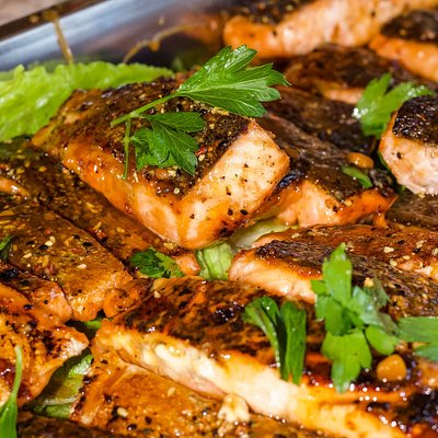 Glazed Salmon
