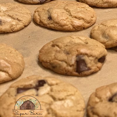 Brown Butter Sourdough Chocolate Chip Cookies