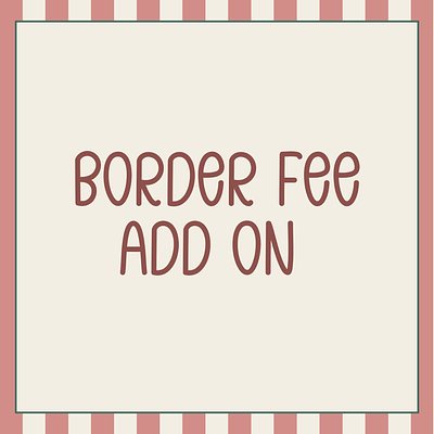 Pattern Border Add On 