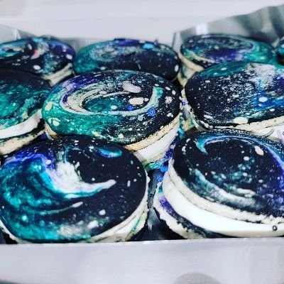 Galaxy Macaroons (1doz)