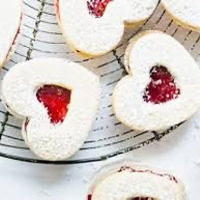 Jam Or Custard Filled Cookies/ 10 Cookies Included