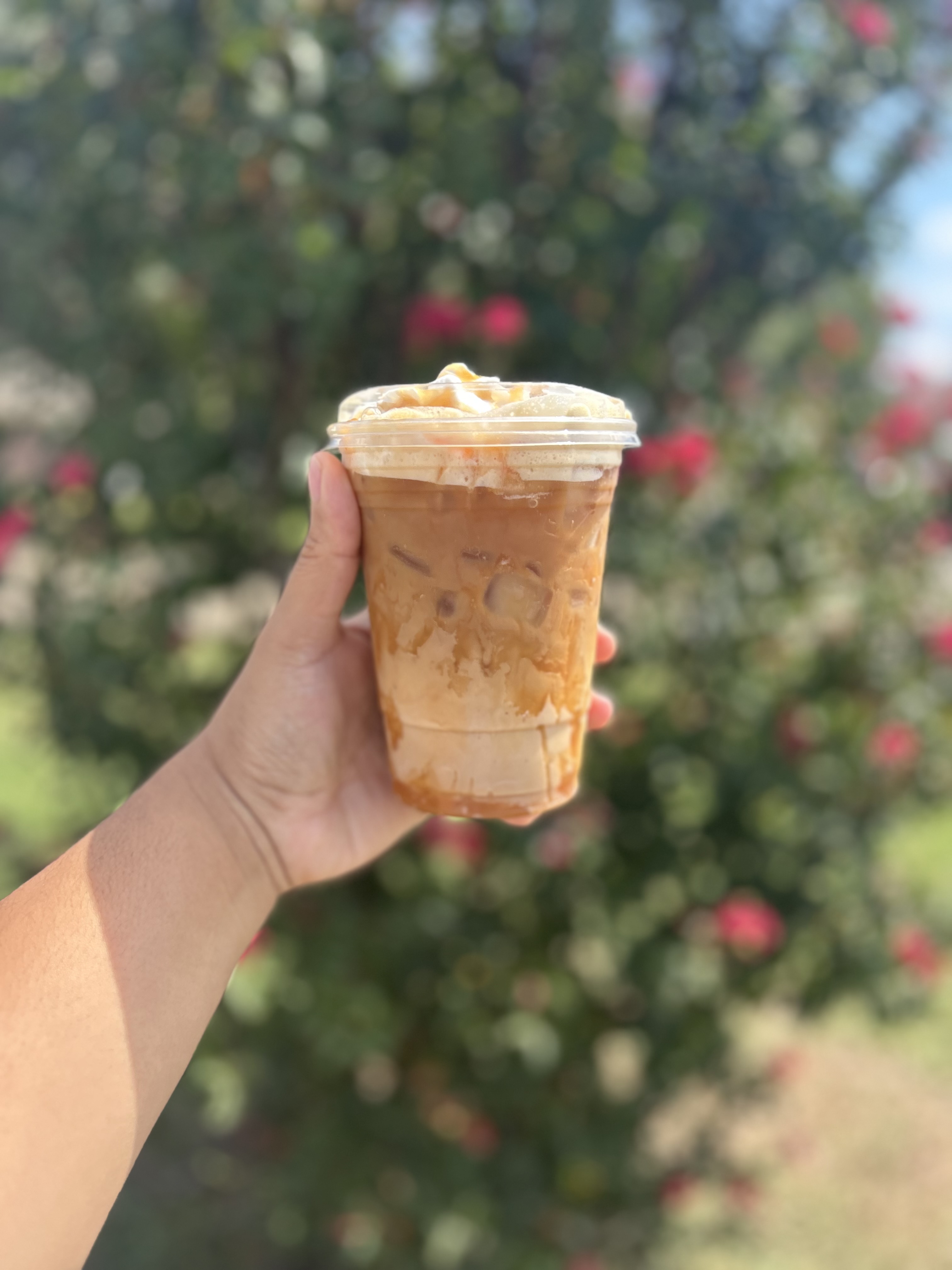 Autumn in Amarillo Iced Latte