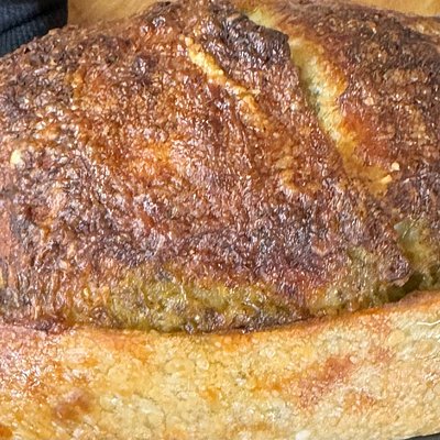 Pesto Parmesan Sourdough 