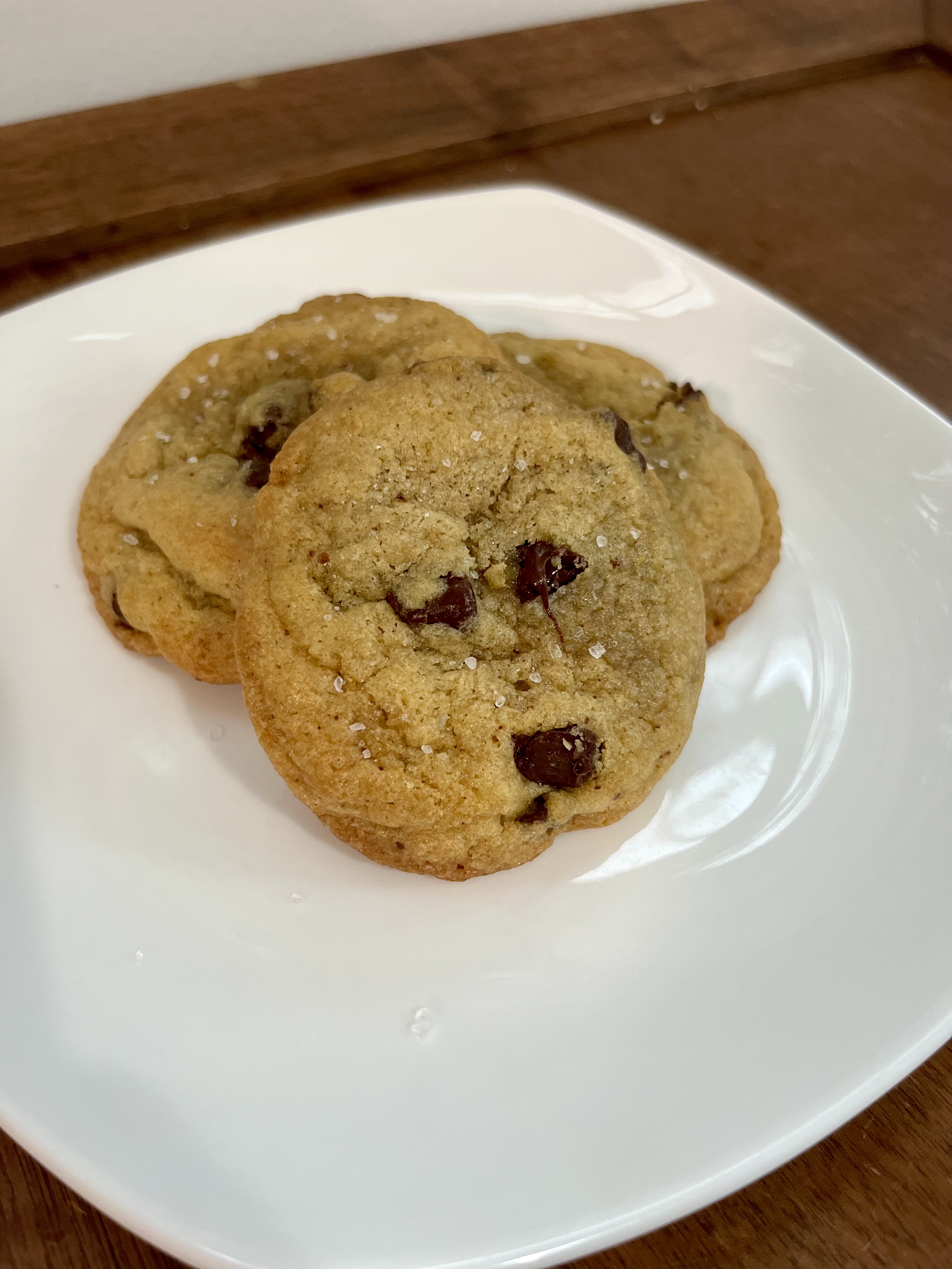 12 Browned Butter Chocolate Chip Cookies
