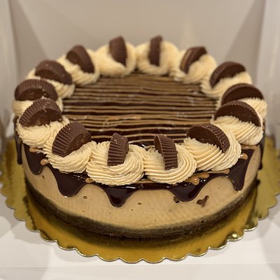 10” Reese’s Peanut Butter Brownie Cheesecake