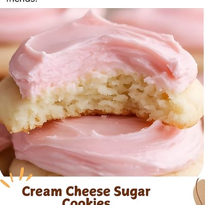 Sugar Cookies With Pink Icing 6