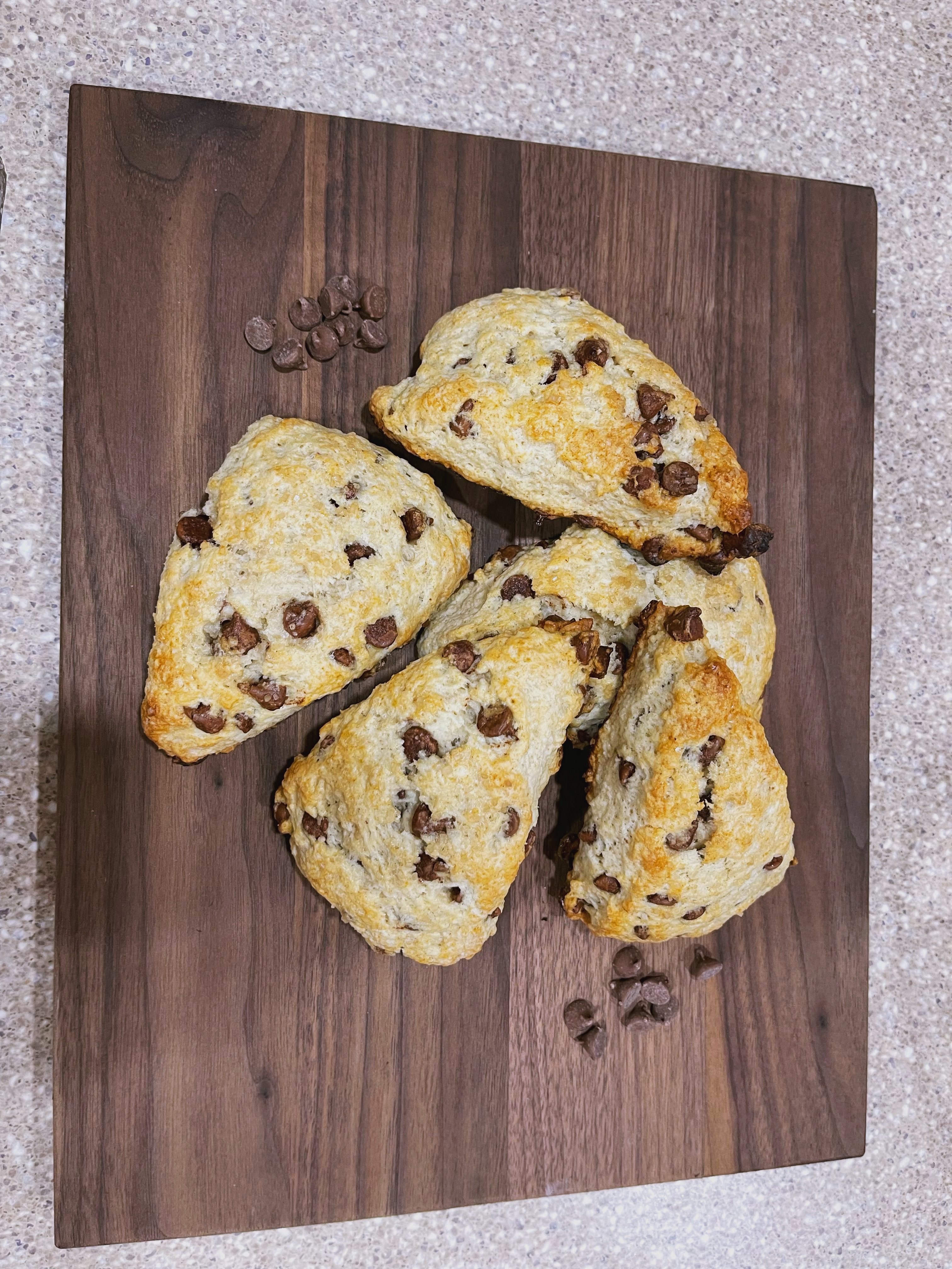 Chocolate Chip Scones 
