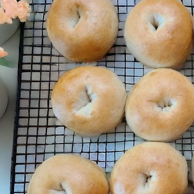 Plain Bagels 6pk