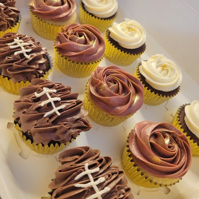 Game Day Cupcakes