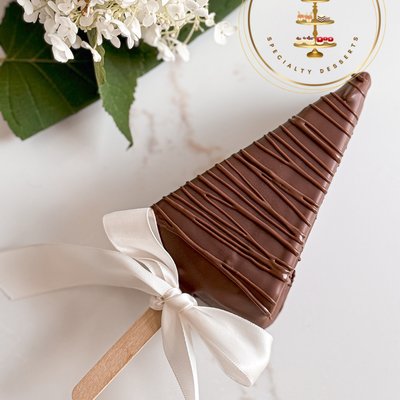 Two Brownie Cheesecake On A Stick 