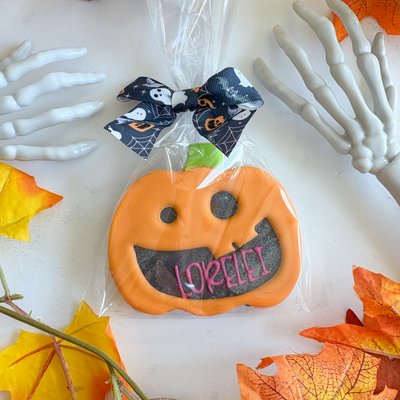 Personalized Pumpkin - Pink
