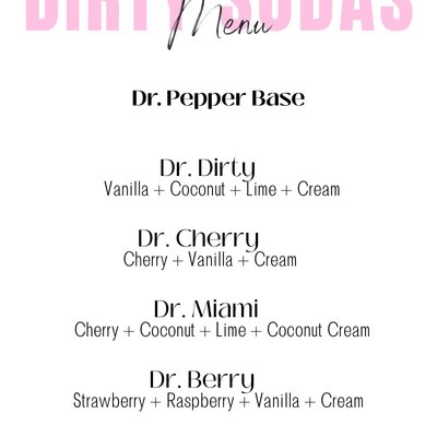 Dr Pepper Base