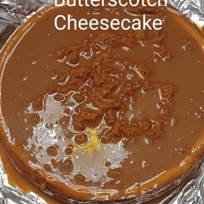 Butterscotch Cheesecake 