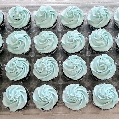Simple Swirl Cupcakes 