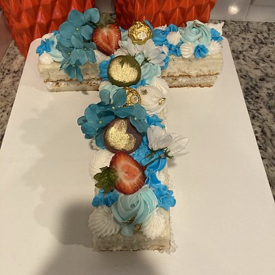 Numbers and Letter Cakes 