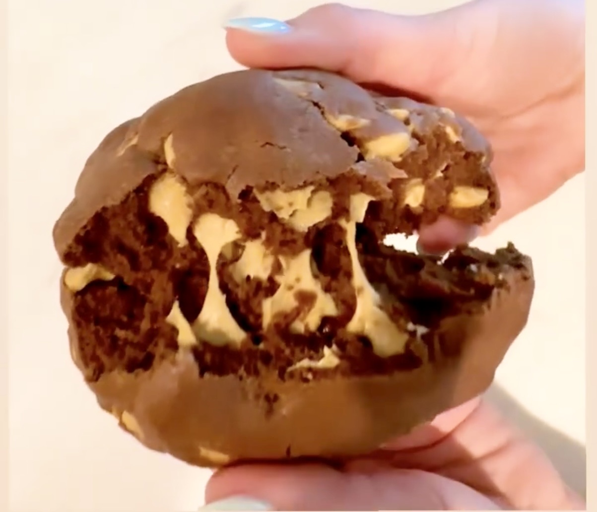 (5) Baby Monster Chocolate Peanut Butter Chip Cookie