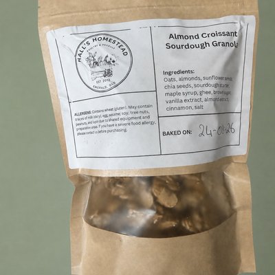 Almond Croissant Sourdough Granola