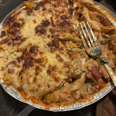 3 Cheese Chicken Penne Pasta