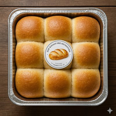 Sourdough Soft Honey Dinner Rolls