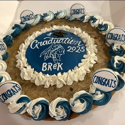 Custom Graduation Cookie Cake