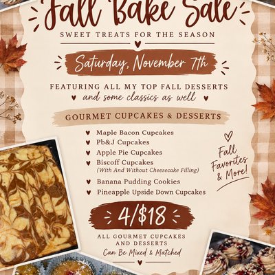 Fall Bake Sale 