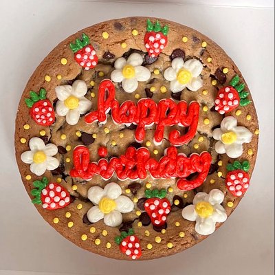 8inch ( Serving 14 ) Round Cookie Cake 