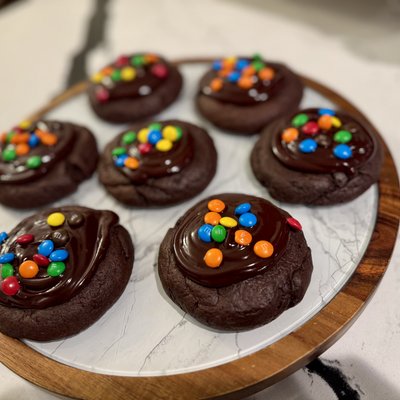Cosmic Brownie Cookies