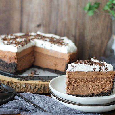 Chocolate Mousse Cheesecake
