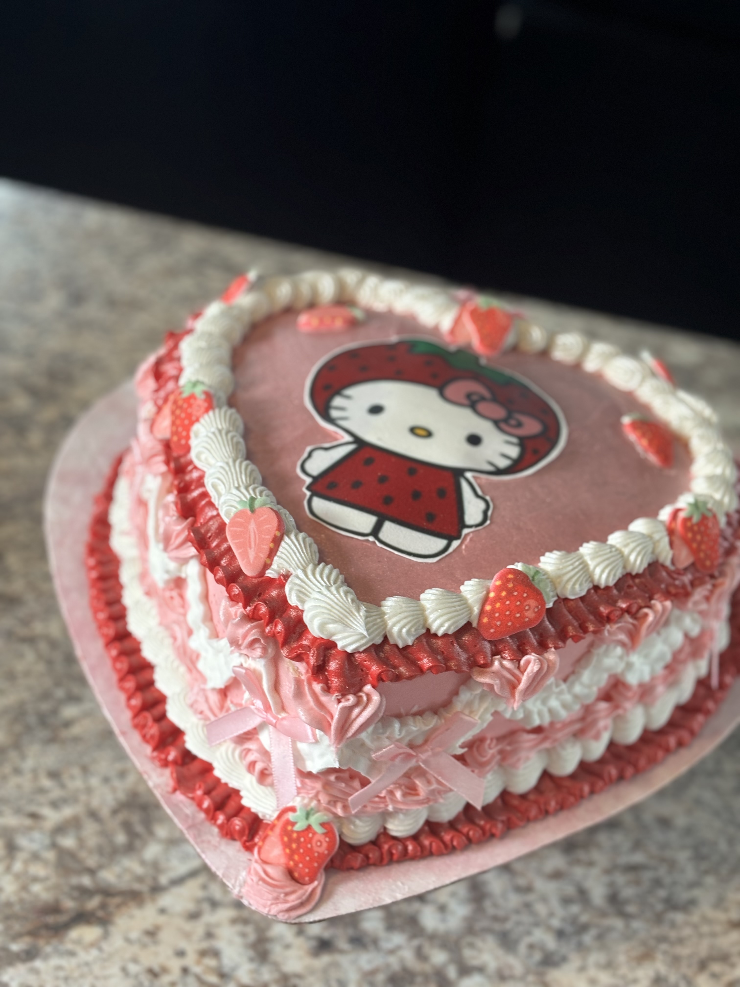 Custom Heart Cakes! 