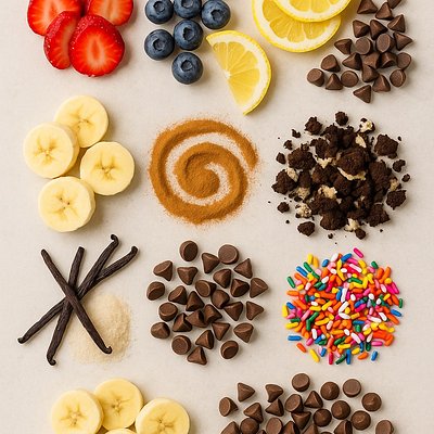 Tier 1: Classic Flavors (Mixed Into Batter Only)