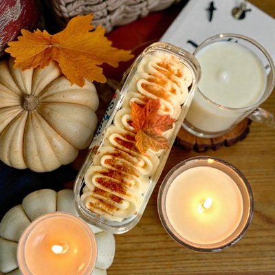 🍂 Pumpkin Spice Pound Tea Cake with Cream Cheese-Style Frosting
