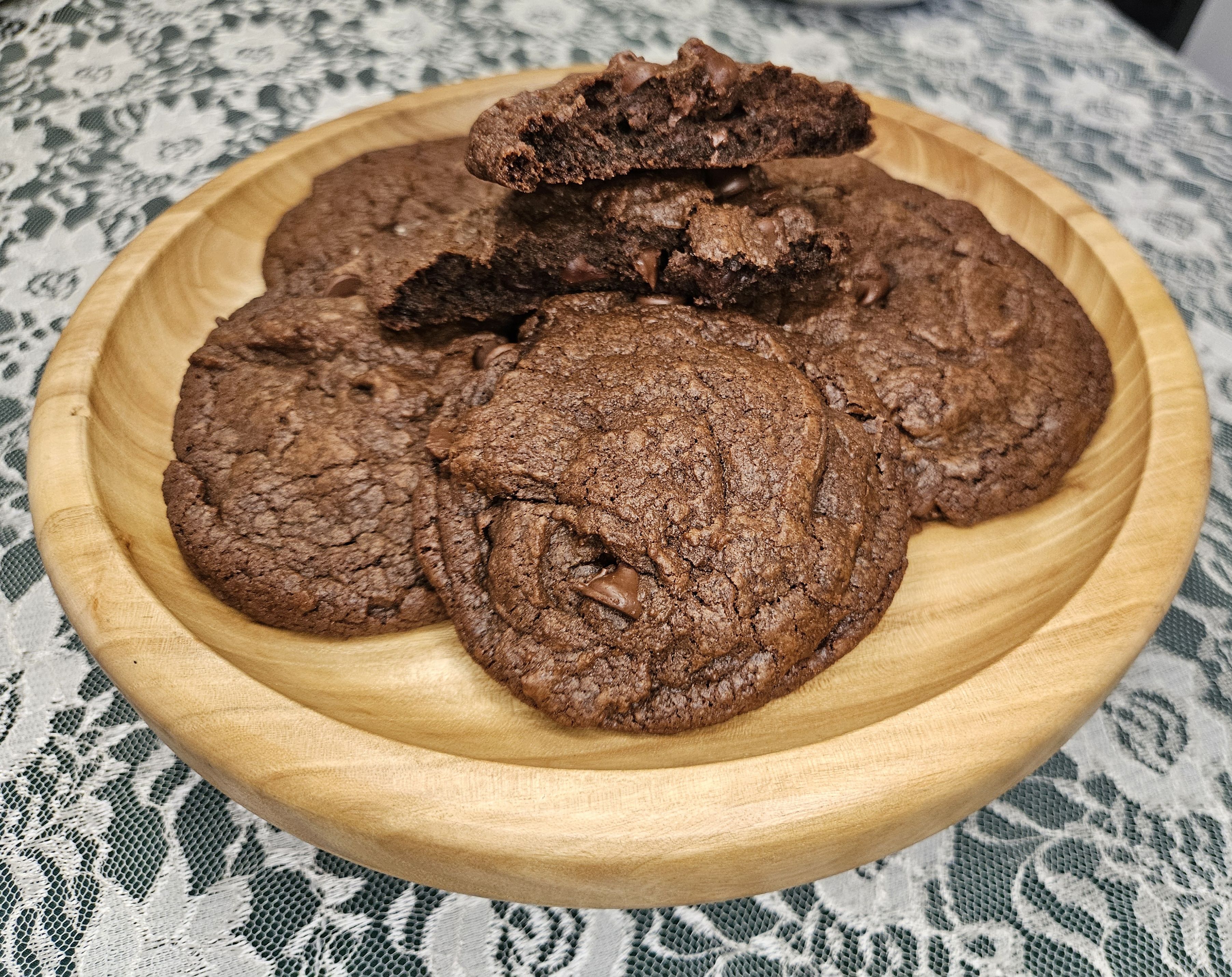 Double Chocolate Chip Cookies 