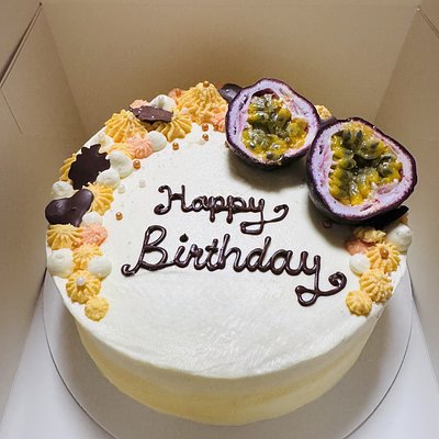 Passionfruit Sponge Cake