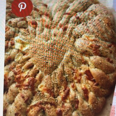 Heart Shaped Pull-apart Pizza Heart