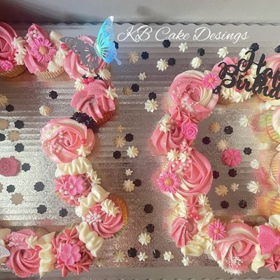 Cupcakes Number Board 24+ 