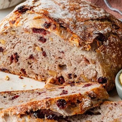 Cranberry Walnut Loaf