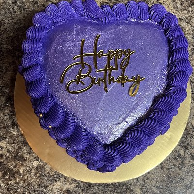 Vintage Heart Cake