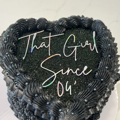 10 Inch Cake (24-36 Servings depending on size of slices)