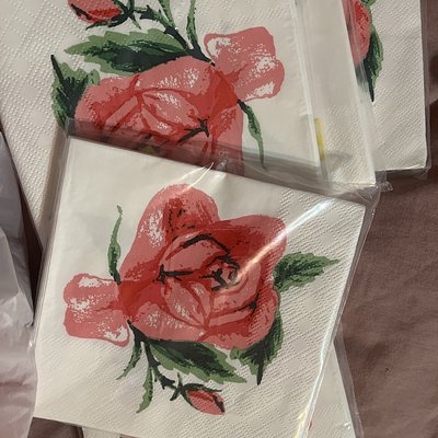Flower Napkins