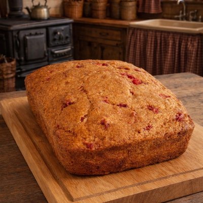 Strawberry Bread Loaf