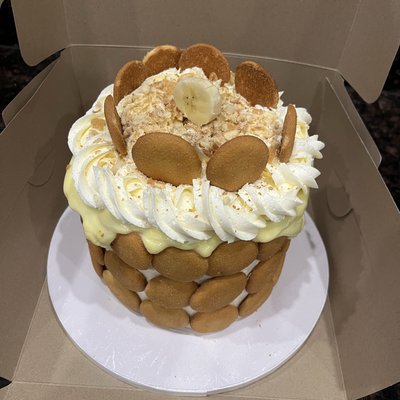 Mini Banana Pudding Cake 