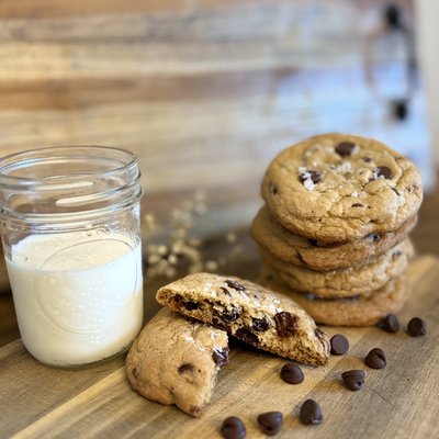 6 Browned Butter Chocolate Chip Cookies