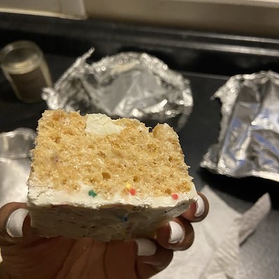 Homemade Rice Krispy Treat