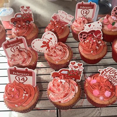 Strawberry 🍓 Lemonade Cupcakes 🧁 