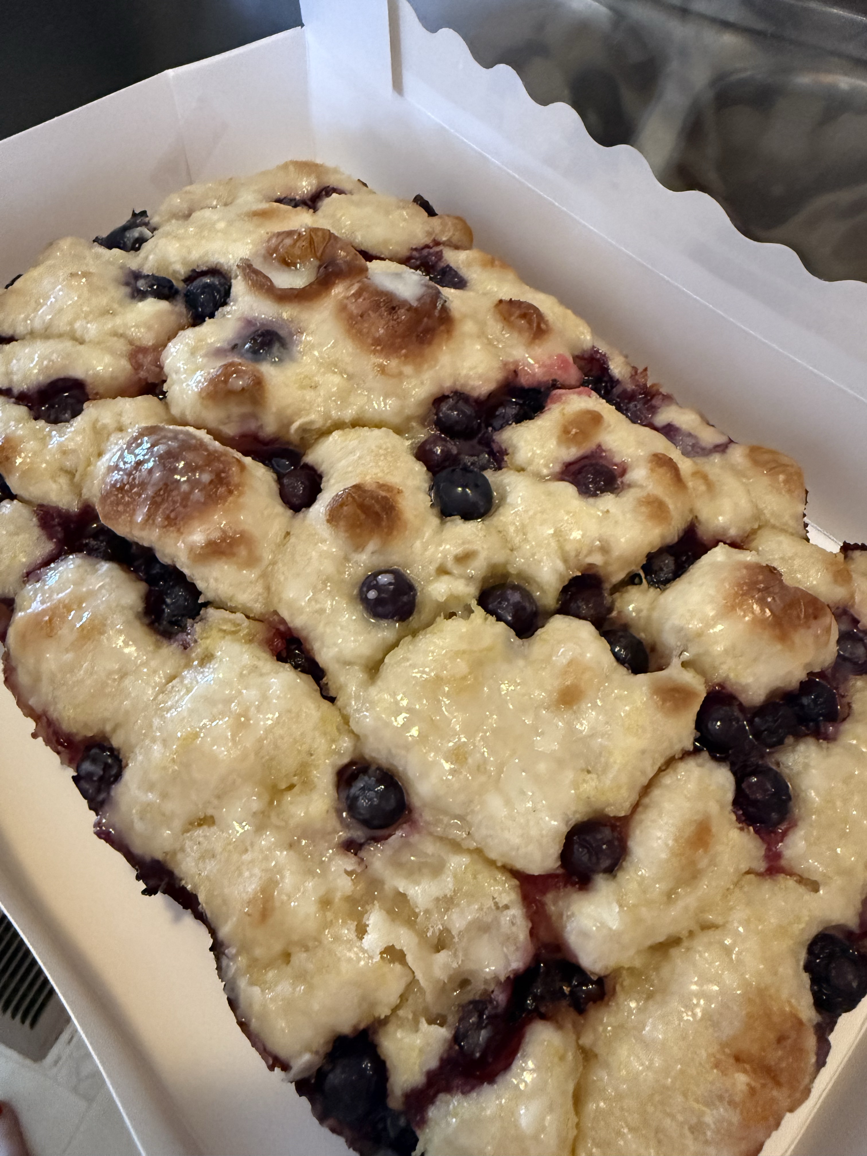 Lemon Blueberry Focaccia 